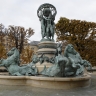 La fontaine des Quatre-Parties-du-Monde, à Paris